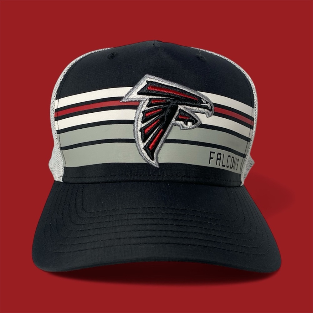 ‘47 Black/White NFL  Atlanta Falcons Altitude Il MVP Trucker Snapback Hat